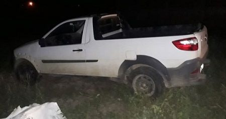 Pick up roubada  entre Santaluz e Queimadas é recuperada pela PM em Valente