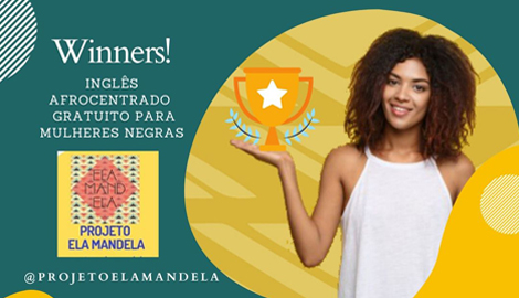 Projeto Ela Mandela oferta100 bolsas para curso de ingles gratuito