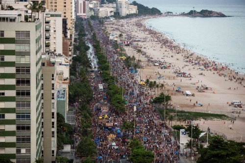 Rio: 10 carnavais de Preta Gil No Rio de Janeiro, mais de 500 mil foliões e folio